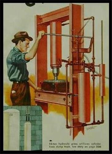 Ton hydraulic press 1951 - 15,